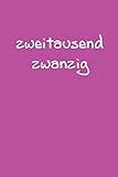 zweitausend zwanzig: Terminbuch 2020 A5 Lila (German Edition)