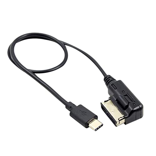 Image of Portable USB-C USB 3.1 Type-C Charger Cable AMI Cord Fit VW AUDI A3 A4 A5 Car Electronics Accessories