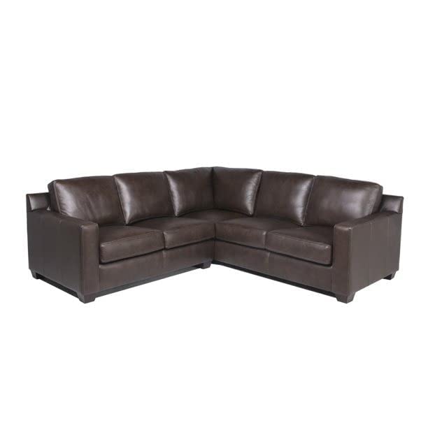 Paxton Leather 5 Seater Sofa Set (Brown)-image-3