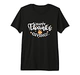 Joyeux Thanksgiving aux États-Unis T-Shirt Haut de Gamme