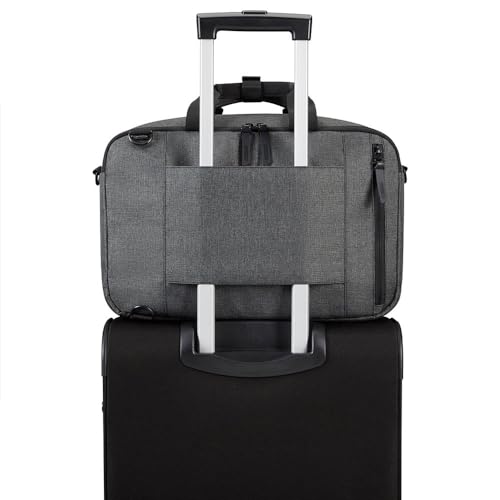 American Tourister StreetHero - 3 Way Reisetasche, 38.5 cm, 23.5 L, Grau (Grey Melange) – Ansicht 5