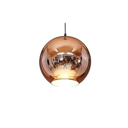 Lampe suspendue d'exception avec finition miroir pour un plafond contemporain