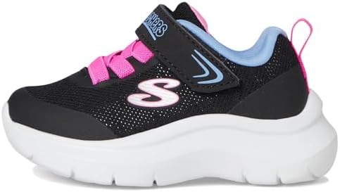 Skechers SKECH FAST 303168N BKMT Kız Bebek Spor Ayakkabı Siyah 22 EU - Görsel 5