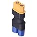 JIECHUN 2Pair XT60 to EC3 Plug Female Male Adapter Connector for RC FPV Drone Car Lipo NiMH Battery Charger ESC