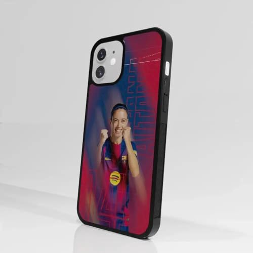 Coque FC Barcelone iPhone 12 noir premium en TPU
