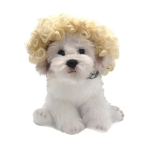ペット 犬用 ウィッグ 犬被り物 犬 猫 帽子 面白い 目に立つ 笑える ワンちゃん コスプレ かつら 着脱簡単 変身 撮影道具 ファッション 変装グッズ 服 ハロウィン クリスマス 誕生日 パーティー 仮装グッズ ペットウィッグ コスプレ ペット おもし