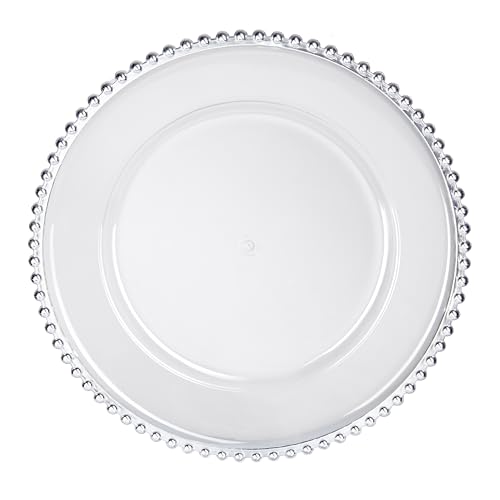 Platos Elegantes Decorativos de Cerámica con Borde Dorado, 13 in, Set x8 miniatura 4