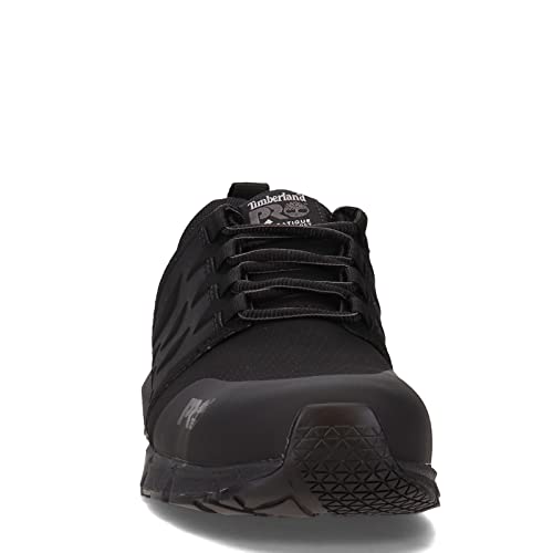 Image of Timberland PRO Radius Composite Safety Toe Shoes for Men - PRO Flex Technology - HoverSpring Foam Black Raptek 8.5 D - Medium