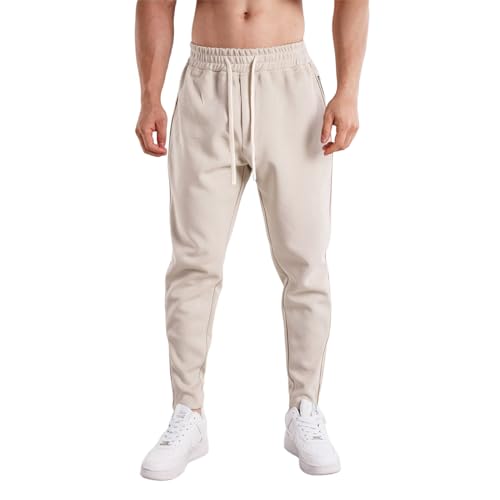 Jogging grande taille pour homme en molleton doux et chaud anti froid
