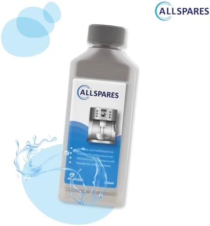 Détartrant Liquide pour Machines à Café AllSpares CA6700 / CA6701 | Adapte pour Delonghi, Nespresso, Philips, Saeco | Po