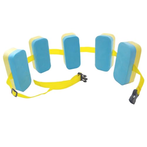 Domigard Kids Swimming Belt, Swim Floats Kids, Swim Belt with Adjustable Buckle, EVA Aquatic Exercise Equipment for Children Swimming Beginner Training Aid