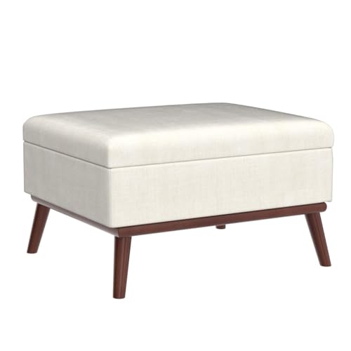 Tbfit 170 Large Ottoman With Storage, 28.3-Inch Mid Century Modern Rectangle Coffee Table thumb #3