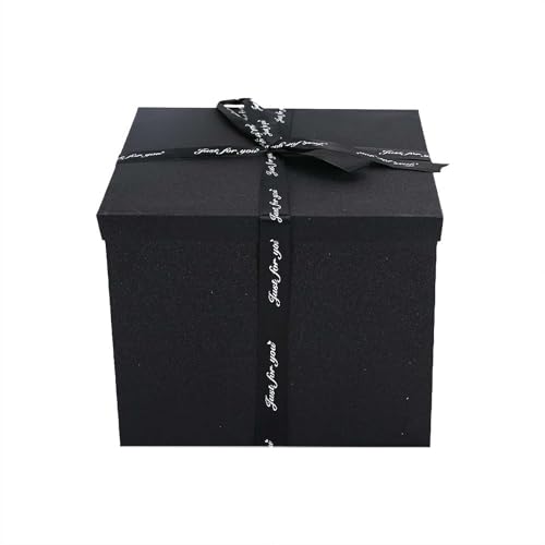 5 Layer Explosion Gift Box - DIY Surprise Photo Memory Box with Hidden Compartments, Creative Personalized Birthday for Loved Ones, Easy Assembly Craft Kit