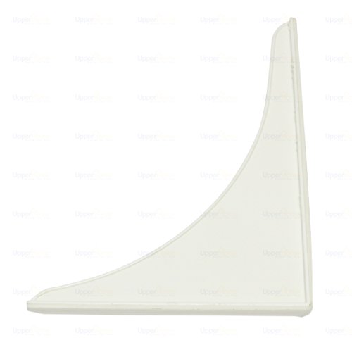 Upperhome Bath Tub Shower Splash Guard, 9-Inch X 7-Inch, White, (Pack Of 2) #TOP1