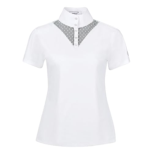 Dublin Tara Competition Lace Shirt, White, Ladies L