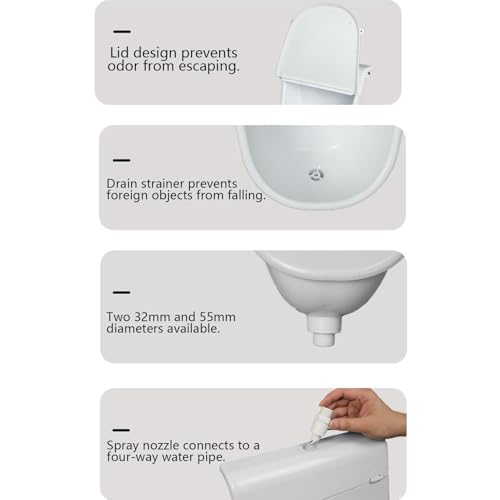Orinal de jardin para evitar suciedad inodoro exterior facil de instalar 6