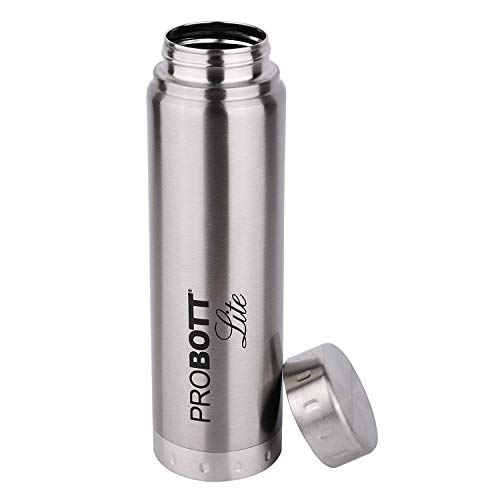 Image of PROBOTT LITE Stainless Steel Freeze, Refrigerator,Sports Water Bottle 1000ml Set of 6 Silver Color (PL1000-01S)