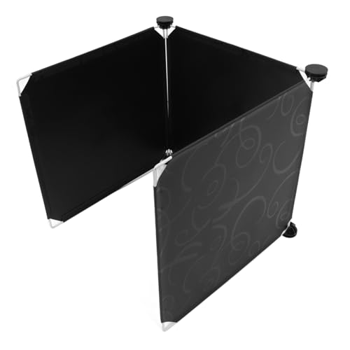 TOYANDONA 3pcs Cat Litter Box Splash Guards Enclosure for All Litter Box Easy to Assemble for Preventing Includes Plates Connectors Design