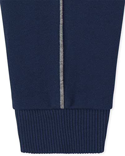 And Toddler Boy Active Striped Fleece Jogger Pants 2-pack3