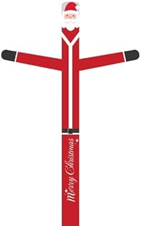 Merry Christmas Santa Claus Red Inflatable Tube Man Guy 20ft Air Dancer Body Only Without Air Blower