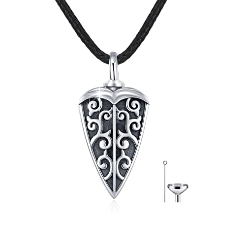 Collier celtique en argent sterling 925 pointe de flèche, le cadeau idéal mixte