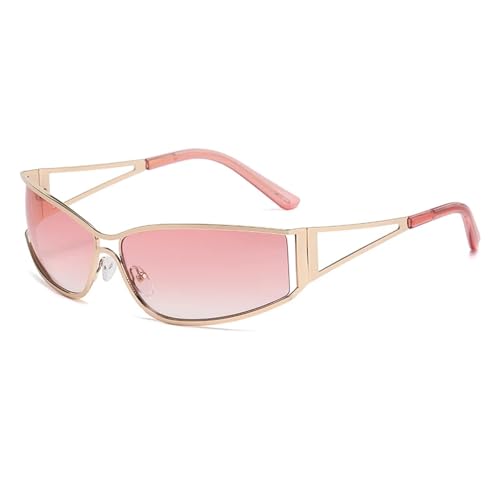 Lunettes de soleil rétro style punk avec verres de protection UV400
