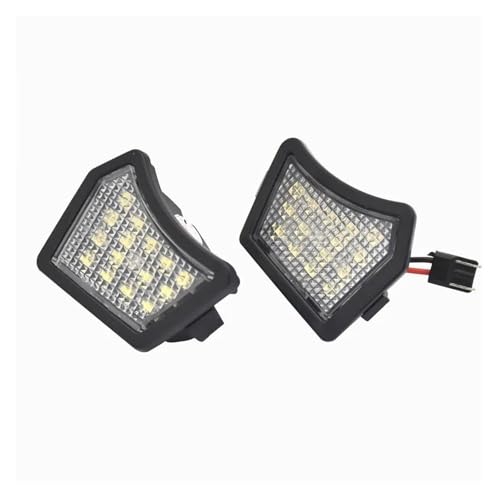 DZSYANJIASM Indicatore sequenziale 2 pezzi di luce pozzanghera anteriore a LED sotto lo specchietto per Volvo V40 V50 C30 C70 S40 S60 S80 V50 V70 XC70 XC90