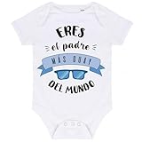 Genérico Body Bebé Frases Papá | Body 100% algodón regalo papá | Regalo...