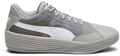 PUMA Clyde All-Pro Team Concrete Gray/Puma White 10.5 D (M) | Image 1
