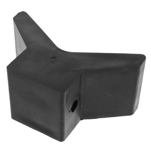 Zerodeko Butée D’Étrave en Caoutchouc V pour Remorque de Bateau Support Proue pour Bateau de Ski Voilier et Jet-Ski Accessoire de Protection Robuste pour Transport Sécurisé