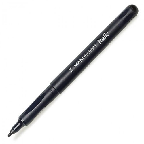 Marqueur calligraphie pointe fine 1.4mm encre marron Manuscrit feutre dessin écriture