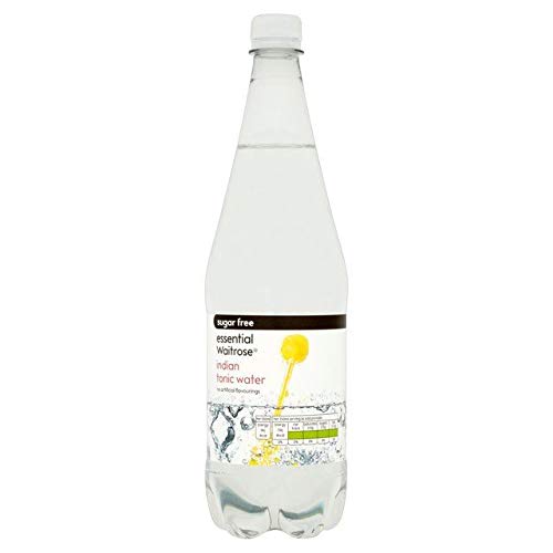 Sugar Free Indian Tonic Water essential Waitrose 1L (Pack of 2)