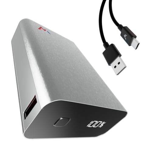 Wonder Full Power – Batterie Externe 20 000 mAh Charge Rapide – Power Bank USB-C + USB-A – iPhone, Samsung, Huawei – Câble Type-C Inclus – Compacte & Slim – 2 Sorties, LED Intégrée