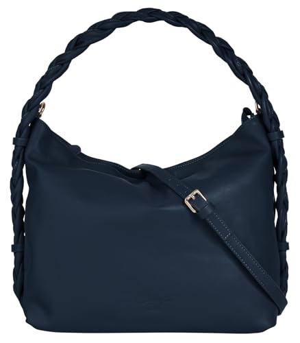 Samantha Look Umhängetasche echt Leder Damen | Made in Italy, geräumige Handtasche mit Smartphonefach | 022169