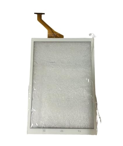 Écran tactile 8 pouces 801038 blanc avec numériseur en verre de remplacement