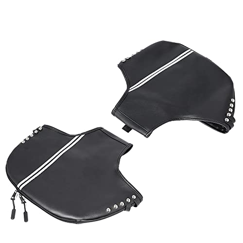 H RUO Funda de Cuero Sintético para Protector de Motor para Harley Touring Road King Road Glide Electra Street Trike 1980-2023 miniatura 6