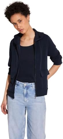Street One Damen Hoodie Cardigan deep Blue 34
