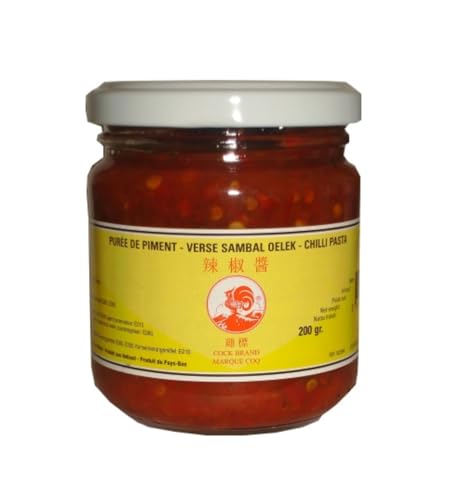 Purée de piment Cock piquant intense et régulier pour sauces relevées