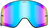 O'NEAL | Motocross-Brillen-Ersatzteile | Motorrad Enduro | Maximale Lichtdurchlässigkeit, mit 100% UV Schutz, mit Blau Blocker-Beschichtung | B-50 Goggle Schwarz SPARE LENS | Radium Blau | One Size