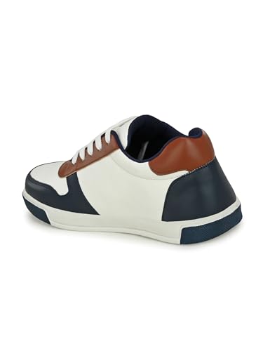 Image of STANPHORD mens Aura Casual Sneakers | Smart Sports Comfortable Lightweight | Colourblocked | Lace Up | Running | Walking | Training | Stylish Outdoor Shoes | Daily & Occasion Wear | Smart & Trendy | Comfortable
