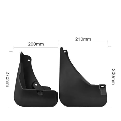 Salpicaderas para Lexus NX 2022 que evitan salpicaduras y protegen la pintura 5