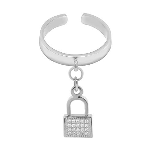 Image of Spinningdaisy Dangling Mighty Tiny Charm Adjustable Ring