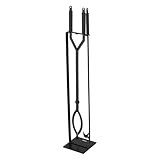 Conception ergonomique : Tous les ustensiles de cheminée sont dotés d'une poignée ergonomique pour une prise en main confortable, réduisant la fatigue et la tension du poignet. La conception allongée de la poignée augmente la distance de sécurité pour une protection contre les brûlures par haute température