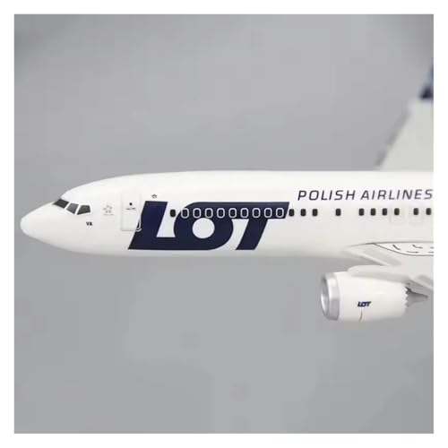 Avión de Metal Fundido a presión B737 Max8 con acabado de resina y ABS 6