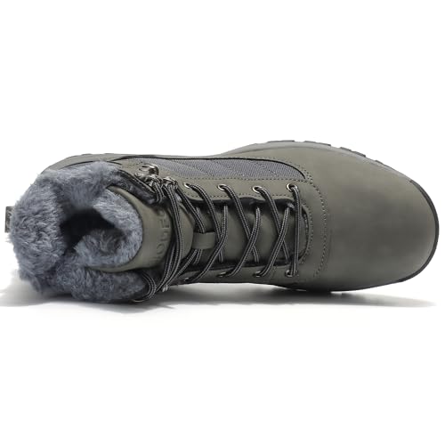 SKDOIUL Men's Winter Outdoor Snow Boots Shoes3