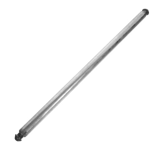 ADOCARN Essieu de Poubelle en Métal 48 Cm, Arbre Robuste pour Remplacement, Accessoire de Roue de Poubelle pour Conteneur Extérieur, Adapté aux Opérations...