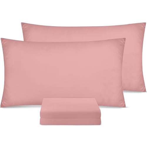 Utopia Bedding, 4 Pack Pillow Cases, OEKO-TEX, Standard Size 50x75 cm