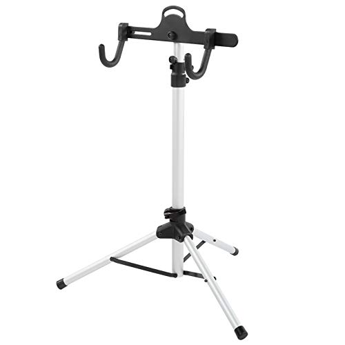 NDNCZDHC Bicycle Repair Stand, Aluminum Alloy Bicycle Repair Rack, Maintenance Work Standfor Mountain Bike, Road Bike, Folding Bike