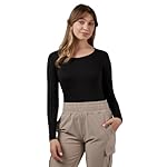 32 Degrees Heat Women’s Lightweight Baselayer Scoop Top – Thermal Long Sleeve Shirt for Cold Weather