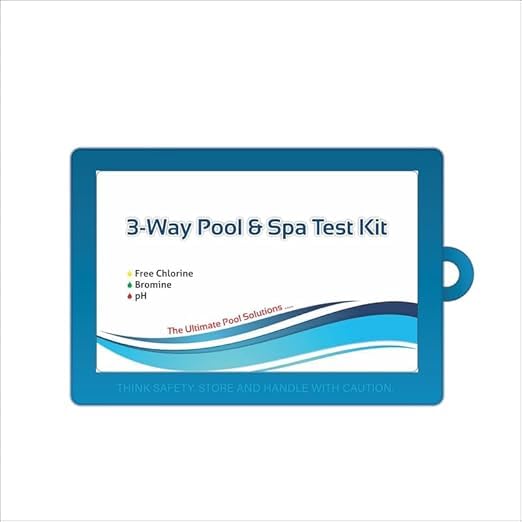 Pikes Swimming Pool 1 Set PH And Chlorine Water Quality Test Kit Swimming Pool Hydroponics Aquarium Tester Refile bottle (2 refill bottles)